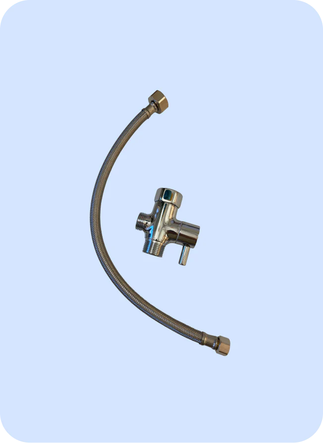 Childproofing Kit: Mega Adapter with Shutoff Valve and Compatible Hose - Image 5